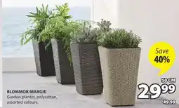 JYSK BLOMMOR/MARGIE Garden planter offer
