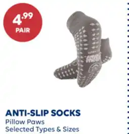 Wellwise by Shoppers Pillow Paws ANTI-SLIP SOCKS offer