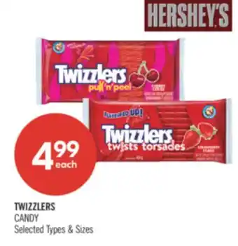 Shoppers Drug Mart TWIZZLERS CANDY offer