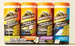 Walmart Armor All Cleaning Wipe 4-Pack offer