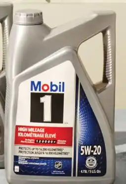 Walmart Mobil 1 High Mileage Full Synthetic Motor Oil offer