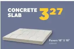 Matériaux Pont Masson Pavers Concrete Slab 18 in. X 18 in offer