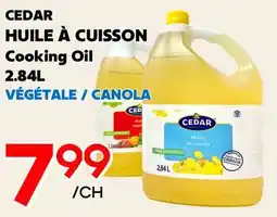 Marche Salaberry CEDAR HUILE À CUISSON offer