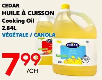 Marche Salaberry CEDAR HUILE À CUISSON offer