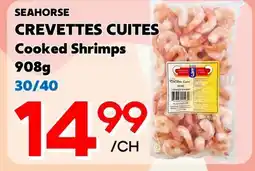 Marche Salaberry SEAHORSE CREVETTES CUITES offer