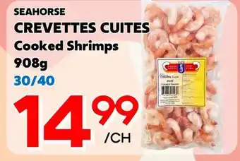 Marche Salaberry SEAHORSE CREVETTES CUITES offer