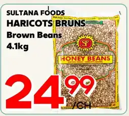 Marche Salaberry SULTANA FOODS HARICOTS BRUNS offer