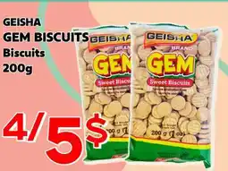 Marche Salaberry GEISHA GEM BISCUITS offer