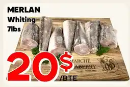 Marche Salaberry MERLAN offer