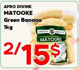 Marche Salaberry AFRO DIVINE MATOOKE offer