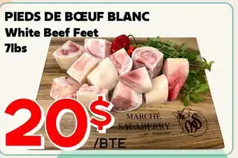 Marche Salaberry PIEDS DE BOEUF BLANC offer