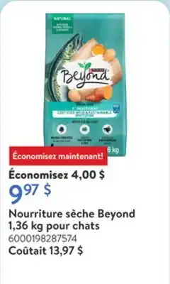 Walmart Nourriture sèche Beyond 1,36 kg pour chats offer