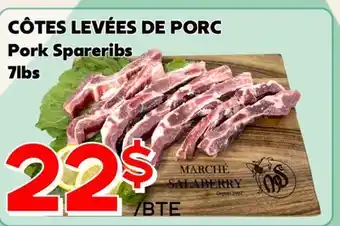 Marche Salaberry CÔTES LEVÉES DE PORC offer