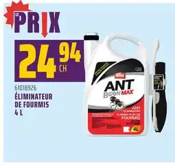 Gagnon - La Grande Quincaillerie ÉLIMINATEUR DE FOURMIS ORTHO offer