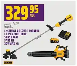 Gagnon - La Grande Quincaillerie ENSEMBLE DE COUPE-BORDURE ET D'UN SOUFFLEUR SANS BALAI SANS FIL 20V MAX XR offer