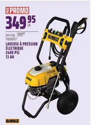 Gagnon - La Grande Quincaillerie LAVEUSE À PRESSION ÉLECTRIQUE 2400 PSI 13 AH DEWALT offer