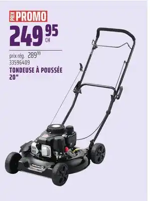 Gagnon - La Grande Quincaillerie TONDEUSE À POUSSÉE 20 offer