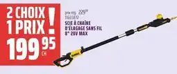 Gagnon - La Grande Quincaillerie SCIE À CHAÎNE D'ÉLAGAGE SANS FIL 8 20V MAX DEWALT offer