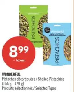 Pharmaprix WONDERFUL Shelled Pistachios offer
