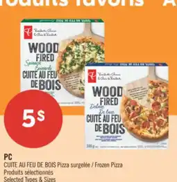 Pharmaprix PC CUITE AU FEU DE BOIS Frozen Pizza offer