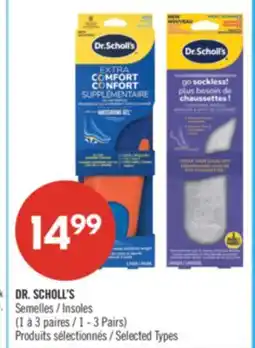 Pharmaprix DR. SCHOLL'S Insoles offer