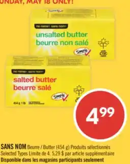 Pharmaprix NO NAME Butter 454 g offer
