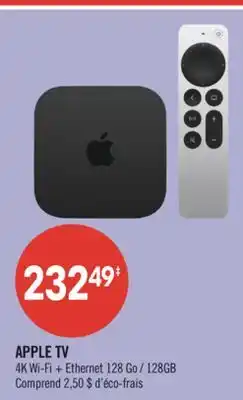 Pharmaprix APPLE TV 4K Wi-Fi + Ethernet 128 Go/128GB offer