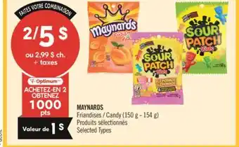Pharmaprix MAYNARDS Candy offer