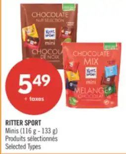Pharmaprix RITTER SPORT Minis offer