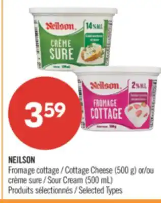 Pharmaprix DAIRYLAND COTTAGE CHEESE (500g) or SOUR CREAM (500mL) offer