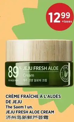 Kim Phat The Saem JEJU FRESH ALOE CREAM offer