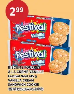 Kim Phat Festival Noel VANILLA CREAM SANDWICH COOKIE offer