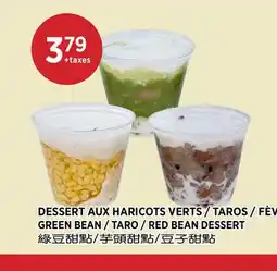 Kim Phat GREEN BEAN / TARO / RED BEAN DESSERT offer