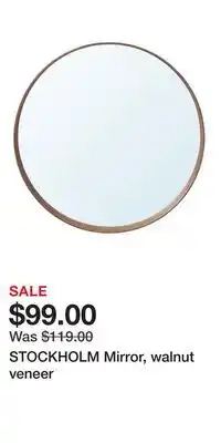 IKEA STOCKHOLM Mirror, walnut veneer offer
