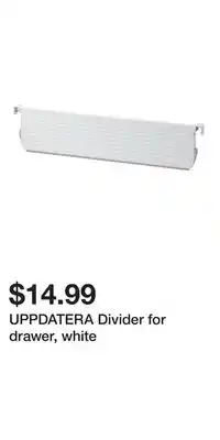 IKEA UPPDATERA Divider for drawer, white offer