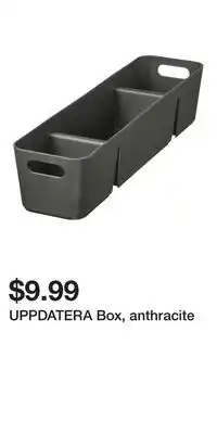 IKEA UPPDATERA Box, anthracite offer