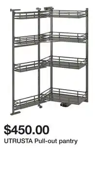 IKEA UTRUSTA Pull-out pantry offer