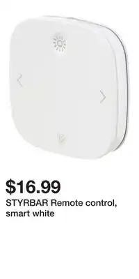 IKEA STYRBAR Remote control, smart white offer