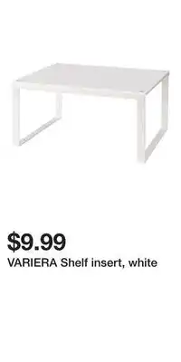 IKEA VARIERA Shelf insert, white offer