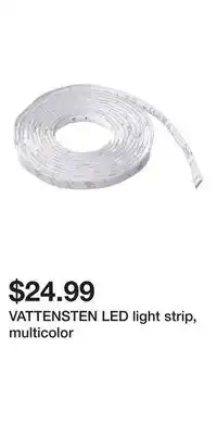 IKEA VATTENSTEN LED light strip, multicolor offer