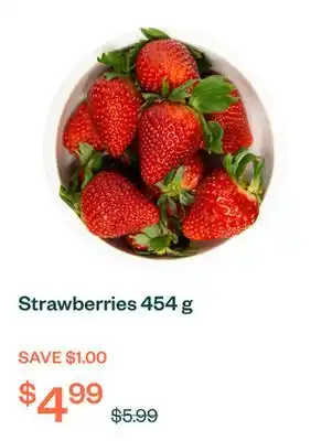 Voilà Strawberries 454 g offer