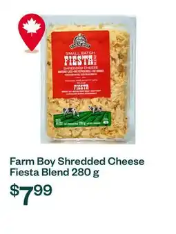 Voilà Farm Boy Shredded Cheese Fiesta Blend 280 g offer