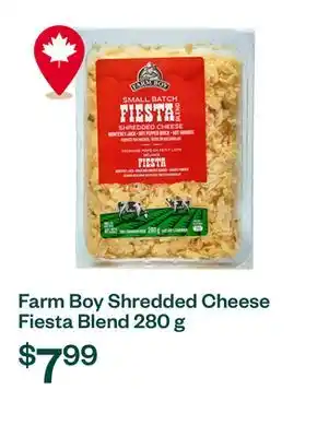 Voilà Farm Boy Shredded Cheese Fiesta Blend 280 g offer