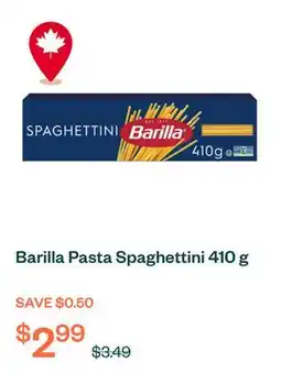 Voilà Barilla Pasta Spaghettini 410 g offer