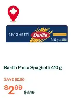 Voilà Barilla Pasta Spaghetti 410 g offer