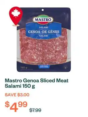 Voilà Mastro Genoa Sliced Meat Salami 150 g offer