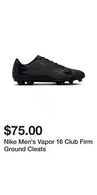 Sport Chek Nike Men's Vapor 16 Club Firm Ground Cleats offer