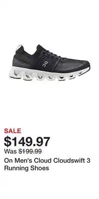 Sport Chek On Men's Cloud Cloudswift 3 Running Shoes offer