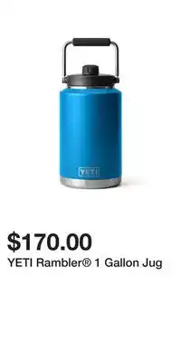 Sport Chek YETI Rambler 1 Gallon Jug offer