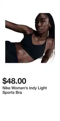 Sport Chek Nike Women's Indy Light Sports Bra offer